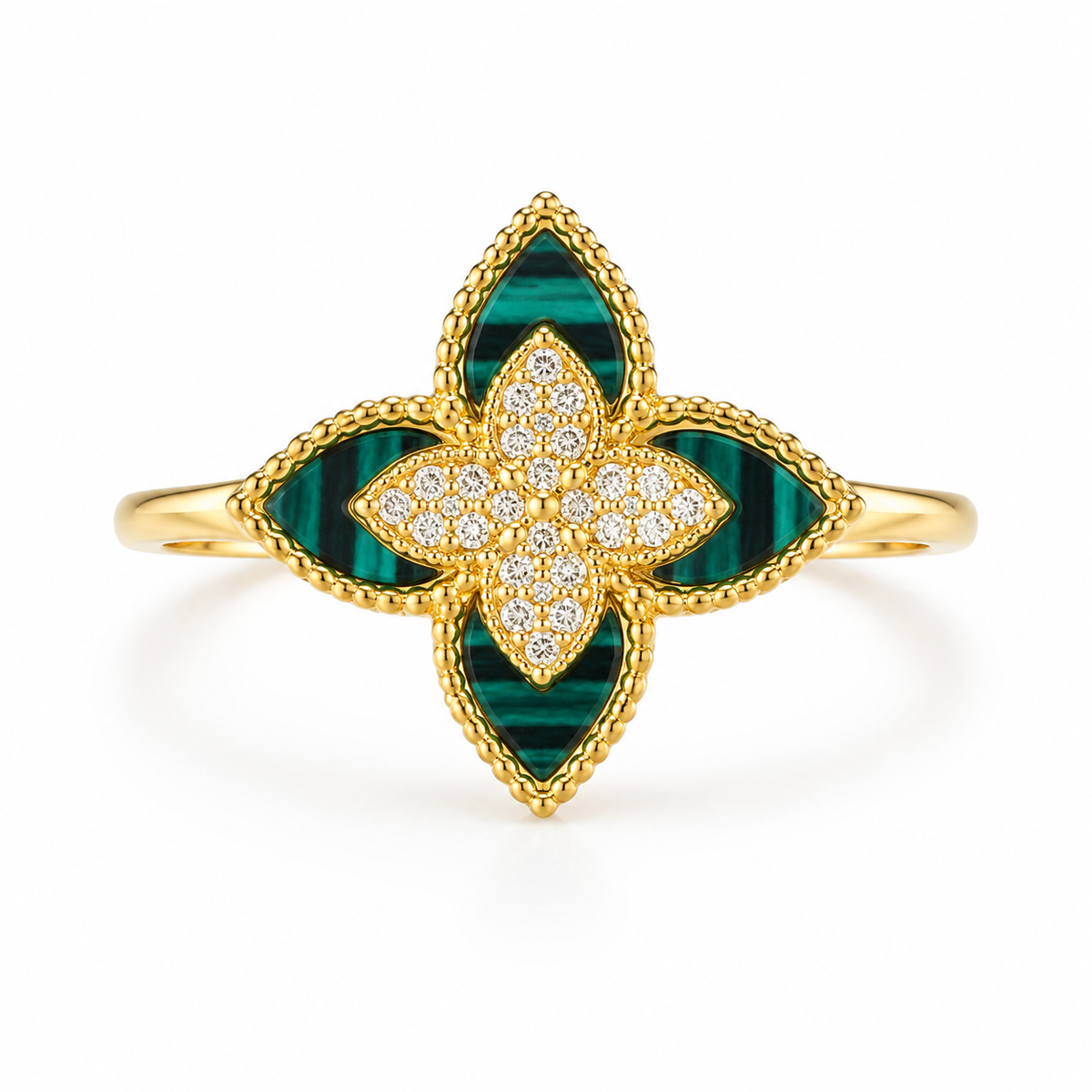 Emerald Éclat Ring