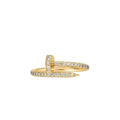 Juste un clou ring, half-paved
